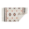 Design Imports Southwestern Textured Fringe - Gray & Blush - 2 X 3 Ft - 2 of 4
