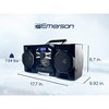 Emerson EPB-4000 Portable CD & Cassette Stereo Boombox with AM/FM Radio, Black - 2 of 4