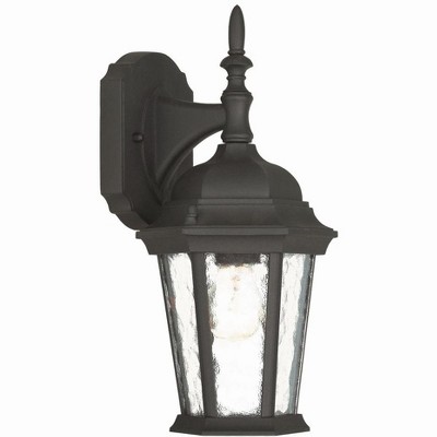 Livex Lighting Hamilton 1 - Light Wall Light in  Textured Black