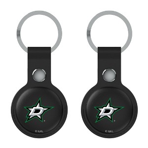 Keyscaper NHL Western Conference Teams Insignia Black Airtag Holder 2-Pack - 1 of 4