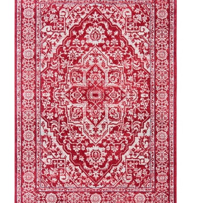 red/ivory