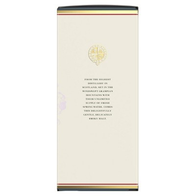 Dalwhinnie 15yr Single Malt Scotch Whisky - 750ml Bottle