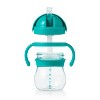 Oxo Tot Transitions Straw Cup With Removable Handles - 6oz - Teal