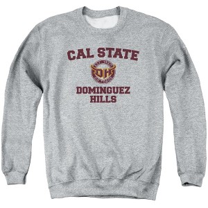 California State University Dominguez Hills Official Circle Logo Adult Crewneck Sweatshirt - 1 of 4