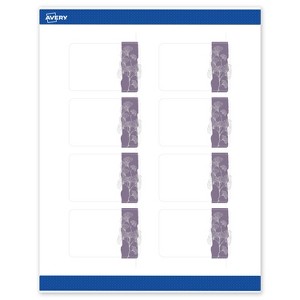 Avery Rectangle Shipping Labels, Floral Design, 2" x 3", 80ct - 1 of 4