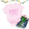 Bunny Pink Lace - Women's Short Sleeve Graphic T-Shirt - 2 of 4