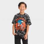 Boys' Sonic the Hedgehog Fast Halloween Short Sleeve Graphic T-Shirt - Black