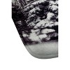 21"x34" Snow and Pines Bath Rug Black/Gray - Deny Designs: Non-Slip, Microfiber, Machine Washable - 4 of 4