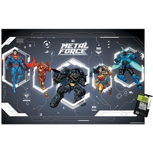 Trends International DC Comics: Metal Force - Group Unframed Wall Poster Prints - 1 of 4