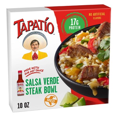 Tapatio Steak Frozen Burrito Bowl - 10oz
