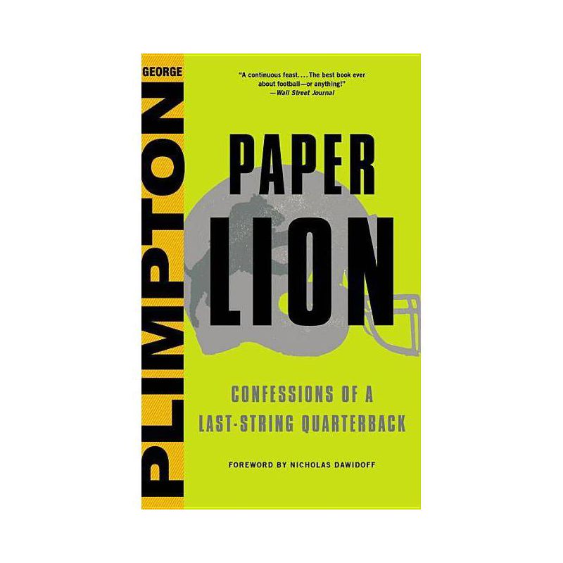 Paper Lion - by  George Plimpton (Hardcover), 1 of 2