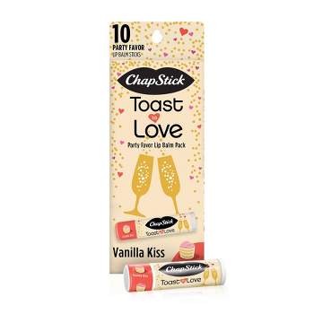 Chapstick Life Moments Toast to Love Lip Balm - Vanilla Kiss - 10ct/1.5oz