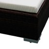 vidaXL Lounge Set Brown PE Rattan Large Waterproof materials - 4 of 4