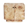 Hotraffy Storage Wooden Accent End Table Poplar Wood - 3 of 4