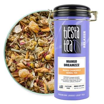 Tiesta Tea Mango Dreamzzz, Herbal Loose Leaf Tea Tin - 3oz