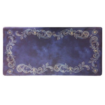 20" x 39" Tuscan Fleur Anti-Fatigue Stain & Oil Resistant Kitchen Floor Mat