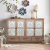 Bella Depot 59.06"W Accent Sideboard Buffet Cabinet , 4 Door and 3 drawers - 2 of 4