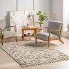 Nuloom Roslin Moroccan High-Low Tasseled Indoor Area Rug, 4' x 6', Beige - 2 of 4