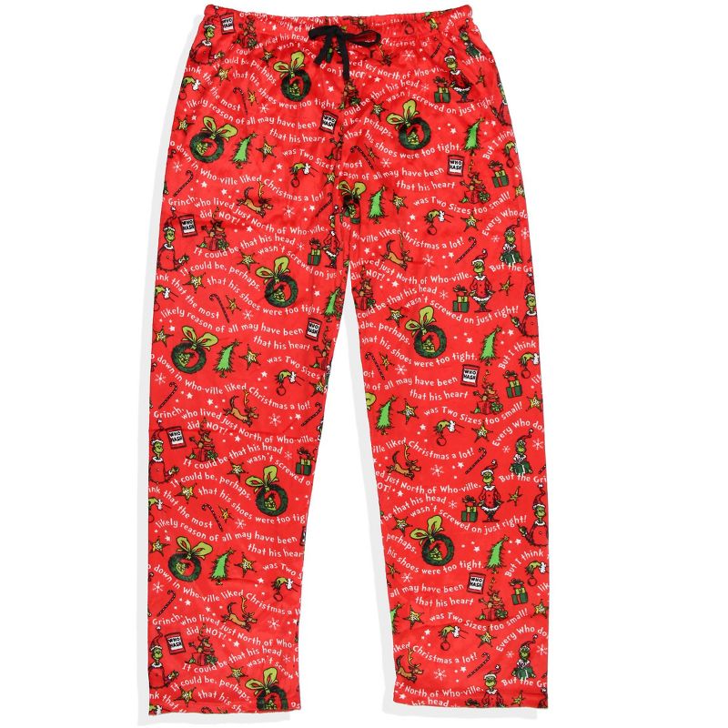 How the Grinch Stole Christmas Tossed Print Collar Sleep Family Pajama Set, 4 of 6