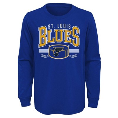 mens st louis blues long sleeve shirt