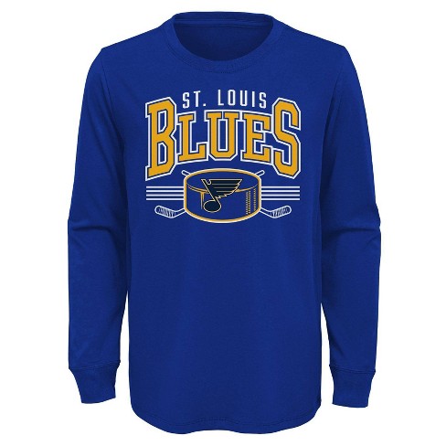 NHL St. Louis Blues Boys' Long Sleeve T-Shirt - M