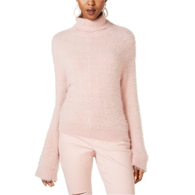I.N.C International Concepts Womens Solid Pullover Sweater, Pink, Large