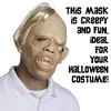 Skeleteen Sloth Costume Mask - Ugly Funny Rubber Face Masks Toy Props Halloween Costume Accessories for Adults and Children - 3 of 4
