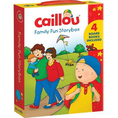 Caillou: Family Fun Story Box - (Mixed Media Product)