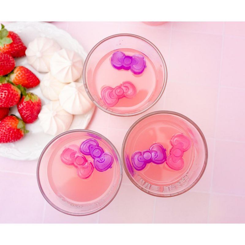 Seven20 Sanrio Hello Kitty Pretty Bows Reusable Plastic Ice Cubes | Set of 6, 5 of 9
