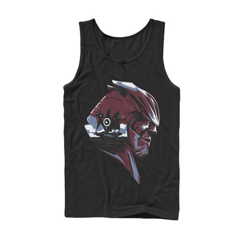 Men's Marvel Avengers: Endgame Thanos Silhouette Tank Top - image 1 of 4