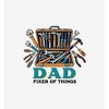 Dad Fixer Of Things
 Adult Crew Neck Short Sleeve Tee - 2 of 2