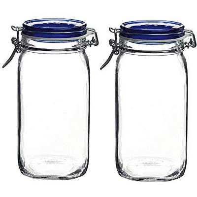 Fido 1 Liter Clamp Jar - Clear - Bormioli Rocco : Target