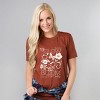 S.W.Smiley Gather, Grow, Glow - Women's Short Sleeve Graphic T-Shirt - 3 of 4