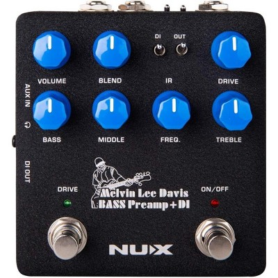 NUX NBP-5 Melvin Lee Davis Multi-Functional Bass Pedal with Preamp