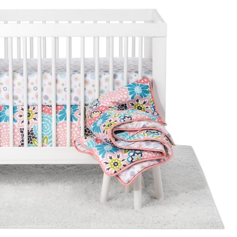 Trend Lab Waverly Baby 5pc Crib Bedding Set Blooms - Pink ...