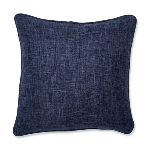Speedy Lakeland Mini Square Throw Pillow Blue - Pillow Perfect