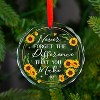 Never Forget The Difference That You Make Glass Ornament 2025 - Coworker Gifts for Women - 4 of 4