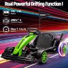 Kids Electric Drift Kart , 24 Volt Battery Powered, 200 Watt Dual Motor, Continuously Variable Speed, Forward and Reverse Function - 3 of 4