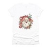 Simply Sage Market Floral Santa Short Sleeve Tee - 3 of 4