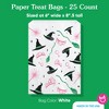 Big Dot of Happiness Witch Paper Treat Bags, Birthday or Halloween Individual Candy Snack Favors, Greaseproof White Sandwich Cookie Bags - 25 Count - 4 of 4