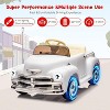 Licensed Chevrolet 12V Ride On Car for Kids 3-5, 2 Speeds, Front &Ear Headlights, Seat Cushion, Music, Parent Remote - 4 of 4