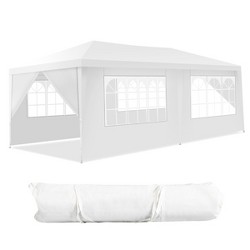 caravan canopy 10 x 20 straight leg d setup