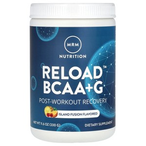 MRM Nutrition Reload BCAA+G, Post-Workout Recovery, Island Fusion, 11.6 oz (330 g) - 1 of 4