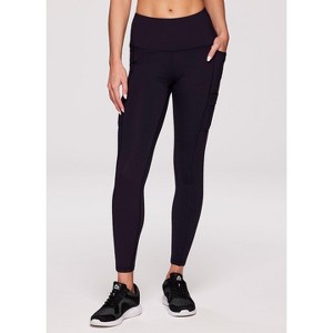 Avalanche Outdoor Full Length Squat Proof Legging, Buttery Soft Cargo-Style Legging with Pockets - 1 of 4