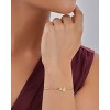 SHINE by Sterling Forever Sterling Silver Birth Flower Bolo Bracelet - 2 of 2
