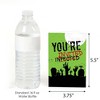 Big Dot of Happiness Zombie Zone - Fill-in Halloween or Birthday Zombie Crawl Party Invitations (8 Count) - 3 of 4