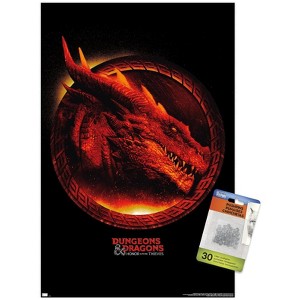 Trends International Dungeons & Dragons: Honor Among Thieves - Dragon Unframed Wall Poster Prints - 1 of 4