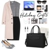 Laptop Bag for Women 15.6 inch Leather Tote Bag 2pcs Set Professional Work Bag with Clutch, Black - 3 of 4