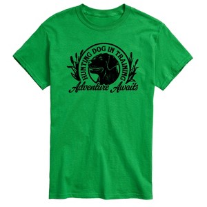 Men's - Instant Message - Hunting Dog Adventure Awaits Short Sleeve Graphic T-Shirt - 1 of 4