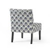 Saloon Fabric Print Accent Chair - Christopher Knight Home - image 3 of 4